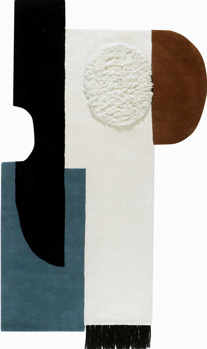 Pria Irregular Hand Tufted Carpet & Rug