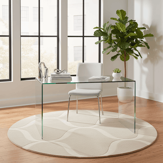 Cozyzine Round Hand Tufted Carpet & Rug