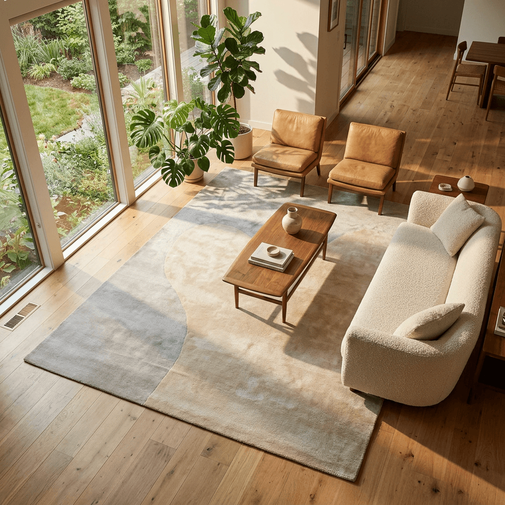 Floriluxe Hand Tufted Carpet & Rug