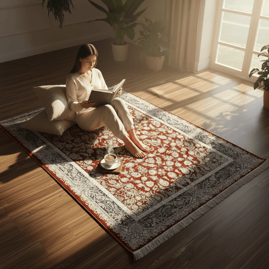 Rostam Iranian Carpet & Rug 5x7