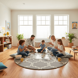 Plushora Round Hand Tufted Carpet & Rug