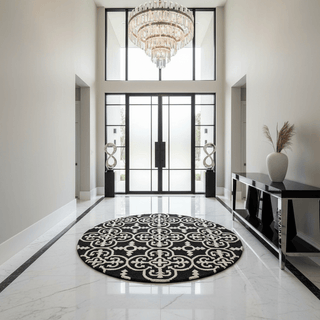 Cozybella Round Hand Tufted Carpet & Rug
