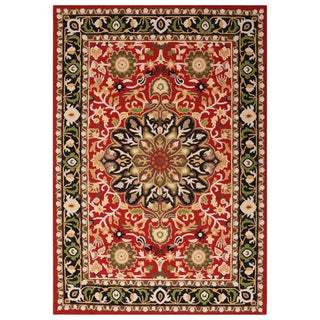 Reddish Hand Tufted Carpet & Rug
