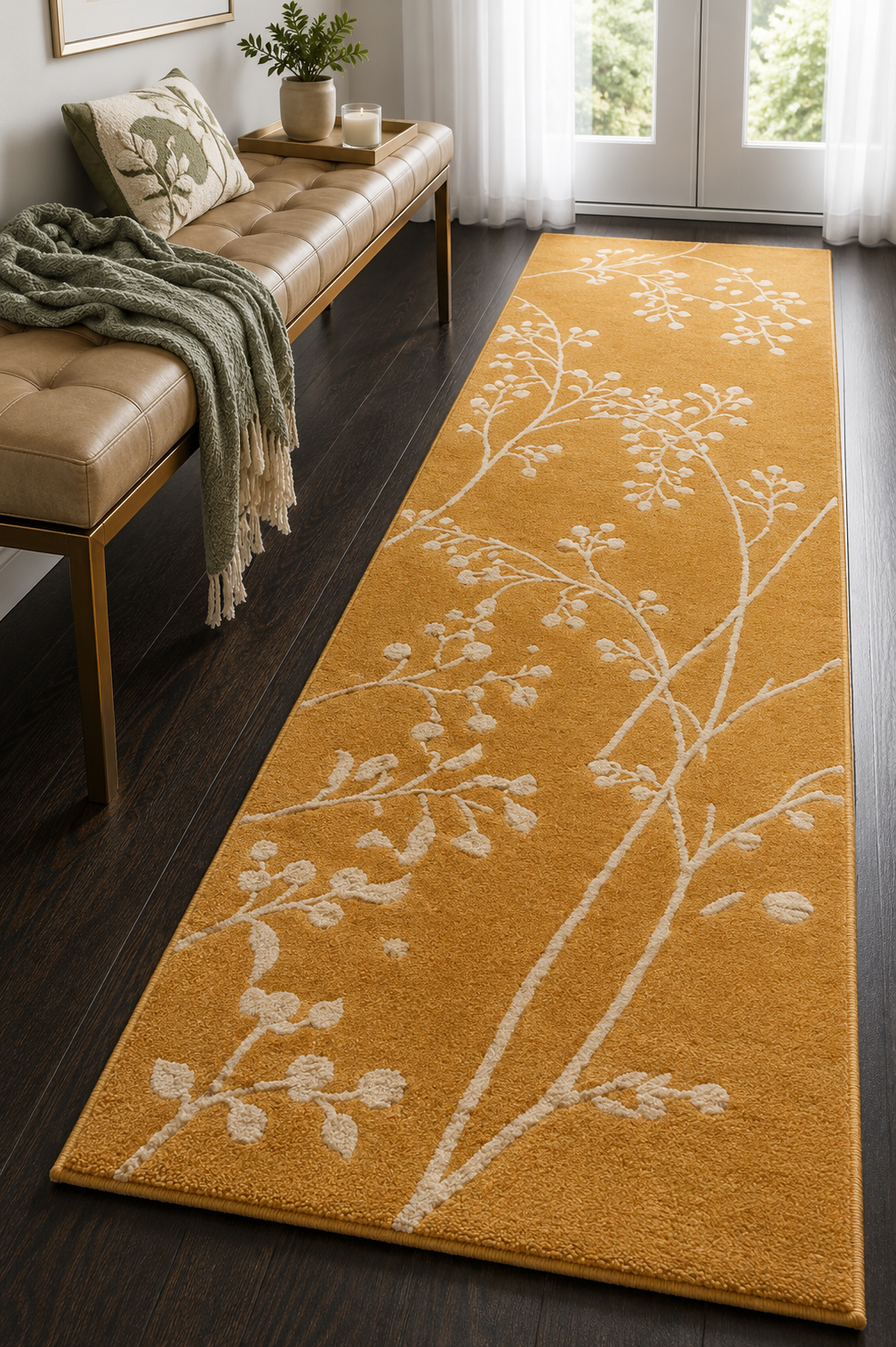 Tamago Hand Tufted Runner Carpet & Rug