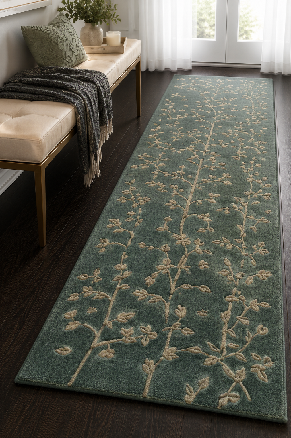 Tempaki Hand Tufted Runner Carpet & Rug