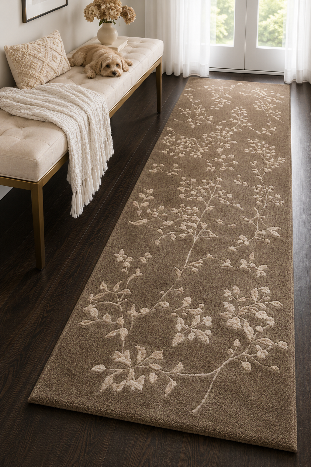 Haru Hand Tufted Runner Carpet & Rug