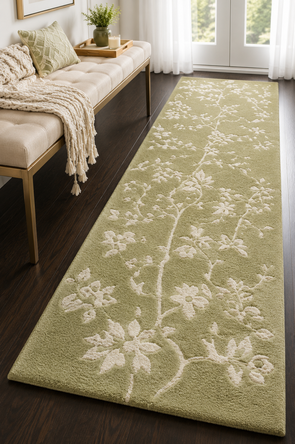 Takumi Hand Tufted Runner Carpet & Rug