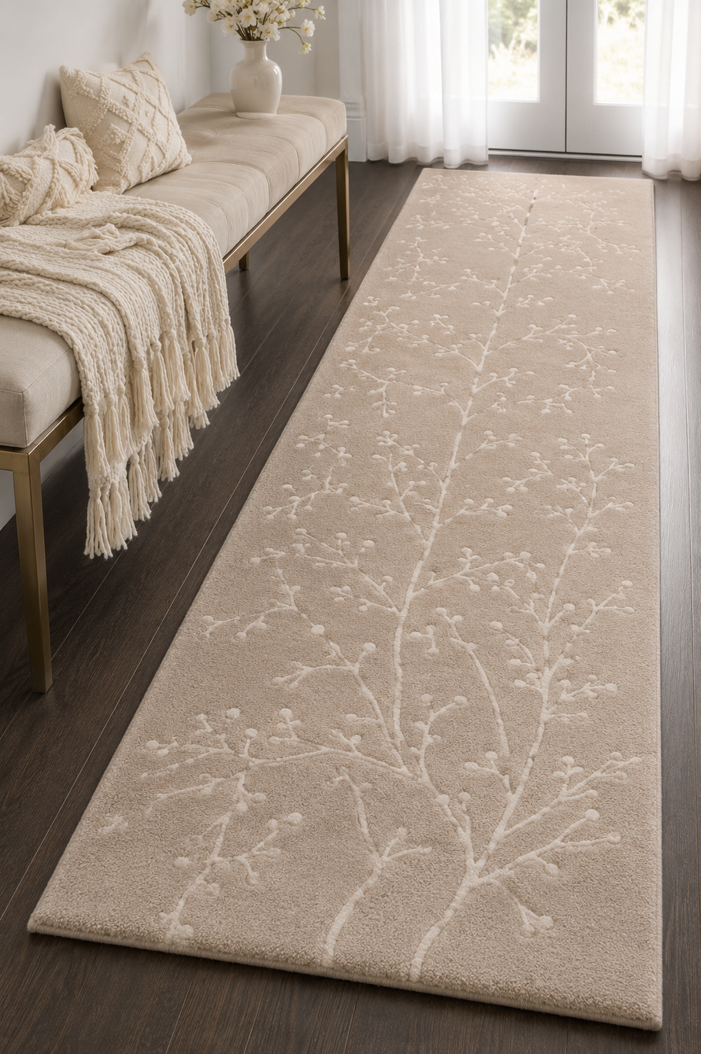 Kaizen Hand Tufted Runner Carpet & Rug