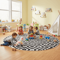 Halozeno Round Hand Tufted Carpet & Rug