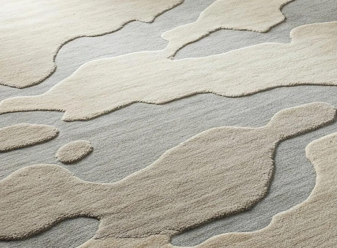 Subtle Hand Tufted Carpet & Rug