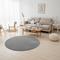 Snugique Round Hand Tufted Carpet & Rug