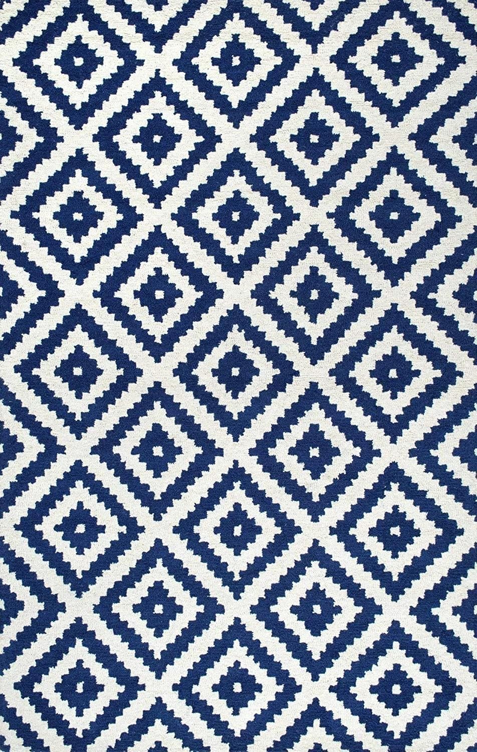 Coastal Diamond Premium Hand Tufted Carpet