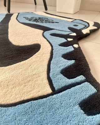 Carpet-planet Blue Nike Jordan rug