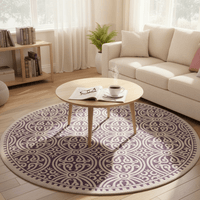 Snuggique Round Hand Tufted Carpet & Rug