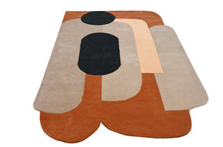 Oblique Irregular Hand Tufted Carpet & Rug