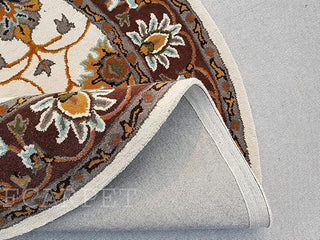 Fluffova Round Hand Tufted Carpet & Rug
