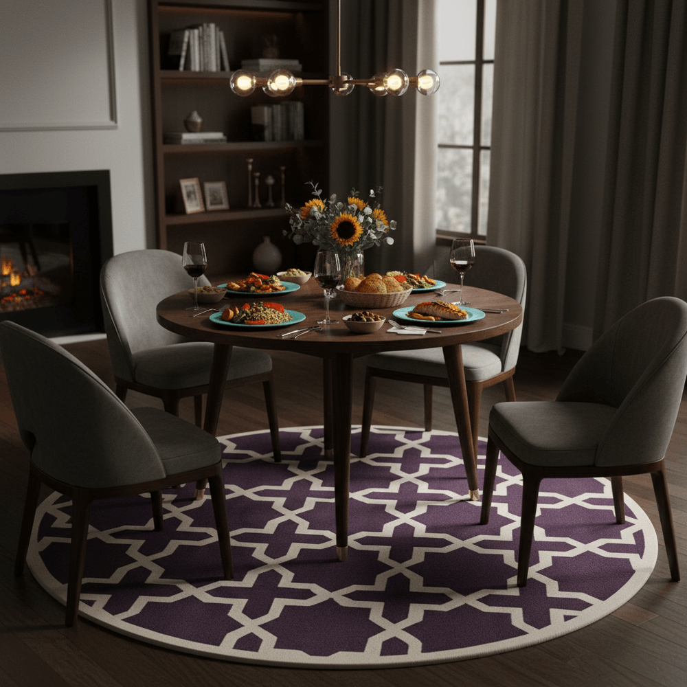 Softora Round Hand Tufted Carpet & Rug