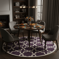Softora Round Hand Tufted Carpet & Rug