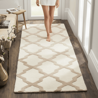 Oriya Hand Tufted Runner Carpet & Rug