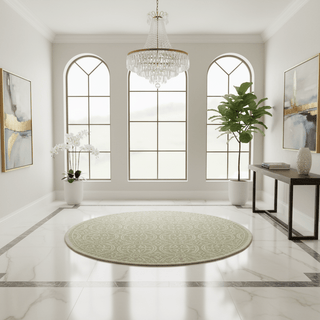 Softura Round Hand Tufted Carpet & Rug