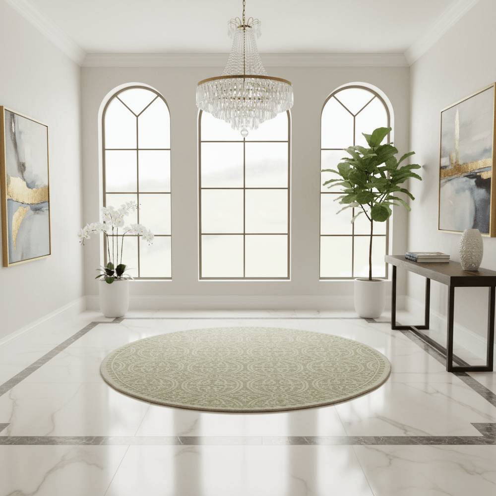 Softura Round Hand Tufted Carpet & Rug