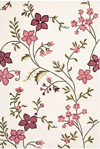 Fleurine Floral Hand Tufted Carpet & Rug