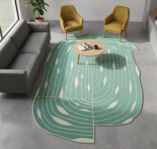Zerania Irregular Hand Tufted Carpet