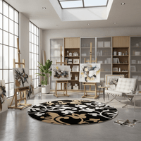 Velvenza Round Hand Tufted Carpet & Rug