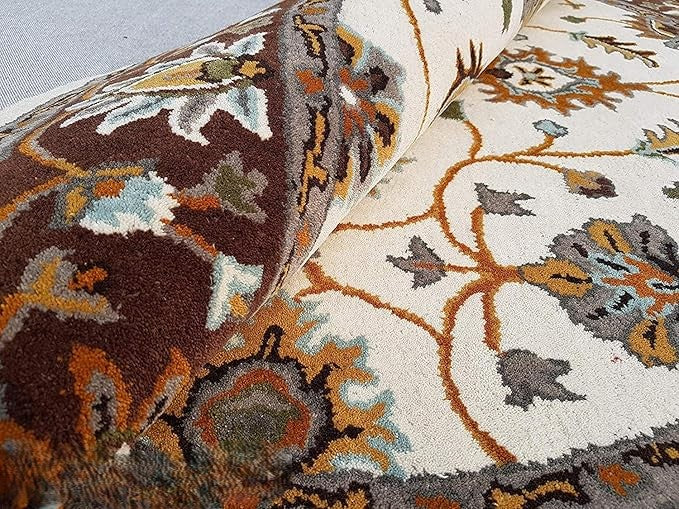 Fluffova Round Hand Tufted Carpet & Rug