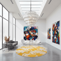 Snugtopia Round Hand Tufted Carpet & Rug