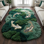 Eme Moss Hand Tufted Carpet & Rug