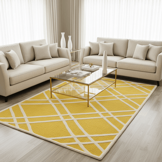 Delightful Hand Tufted Runner Carpet & Rug
