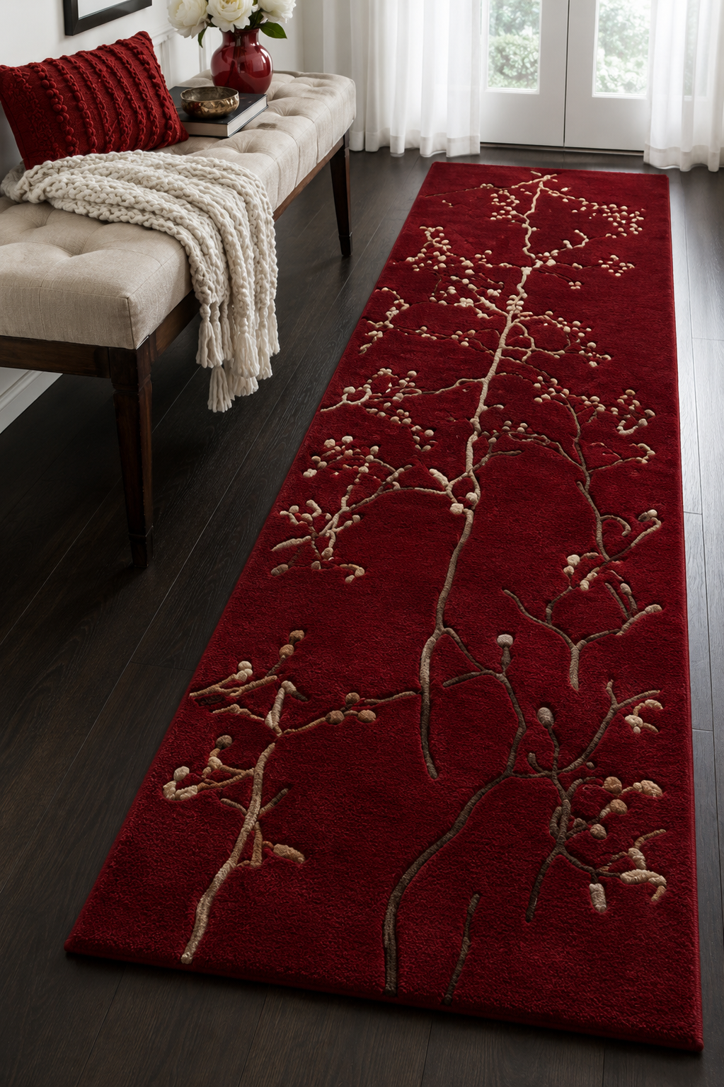 Aiko Hand Tufted Runner Carpet & Rug