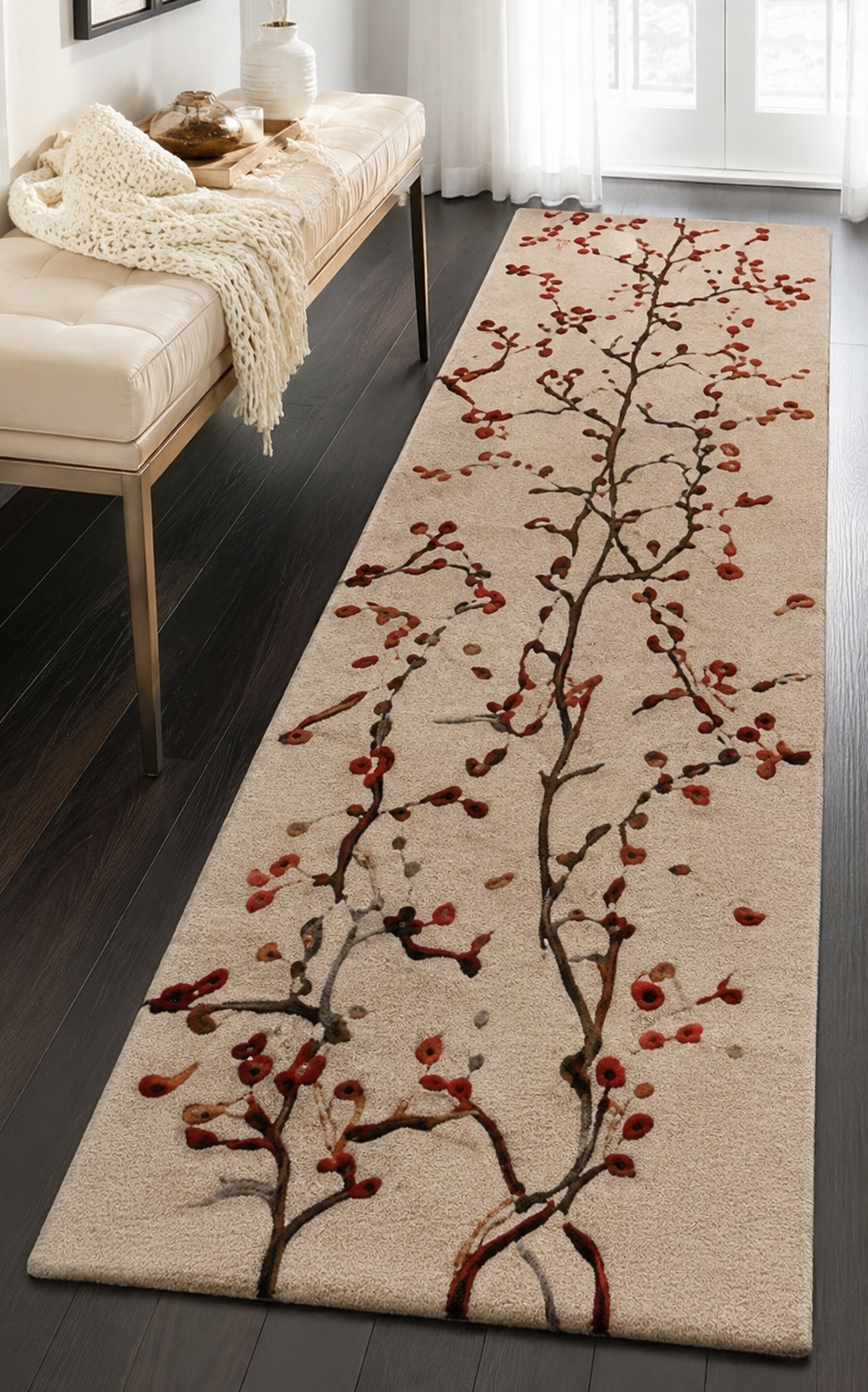 Daiki Hand Tufted Runner Carpet & Rug