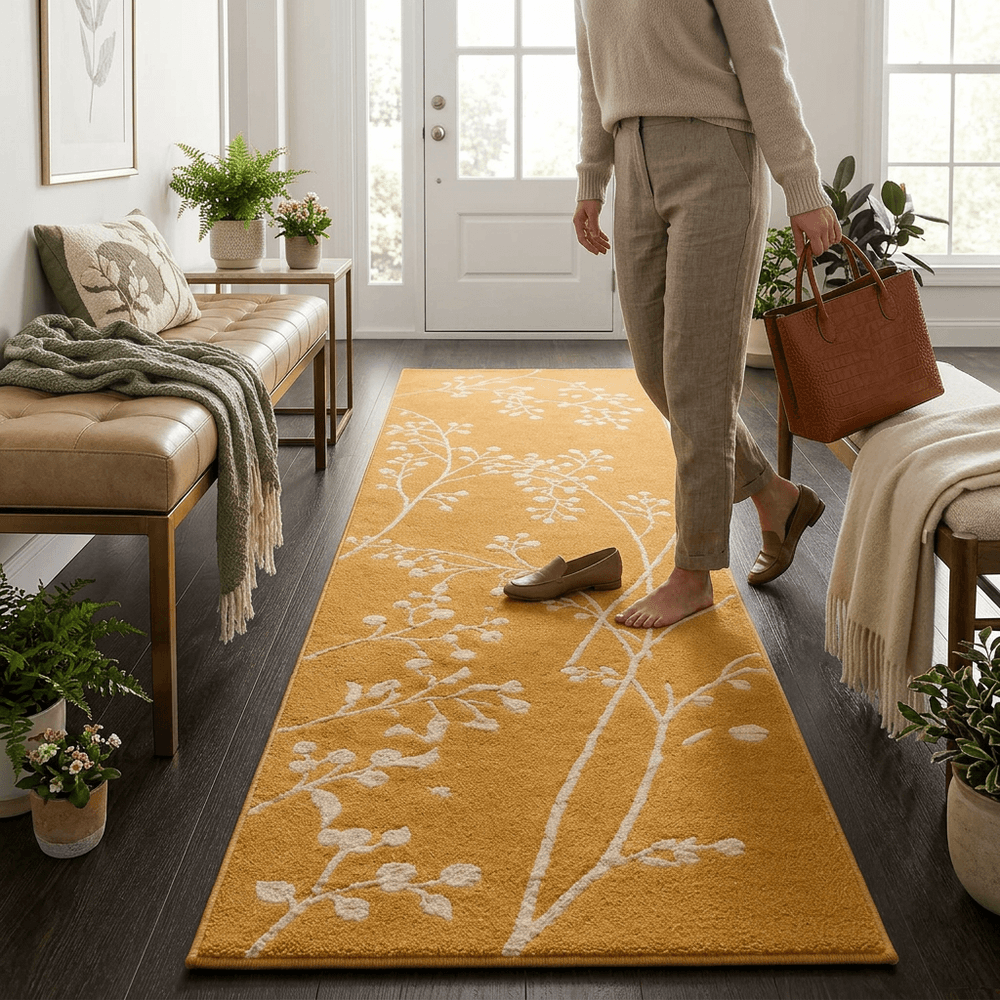 Tamago Hand Tufted Runner Carpet & Rug