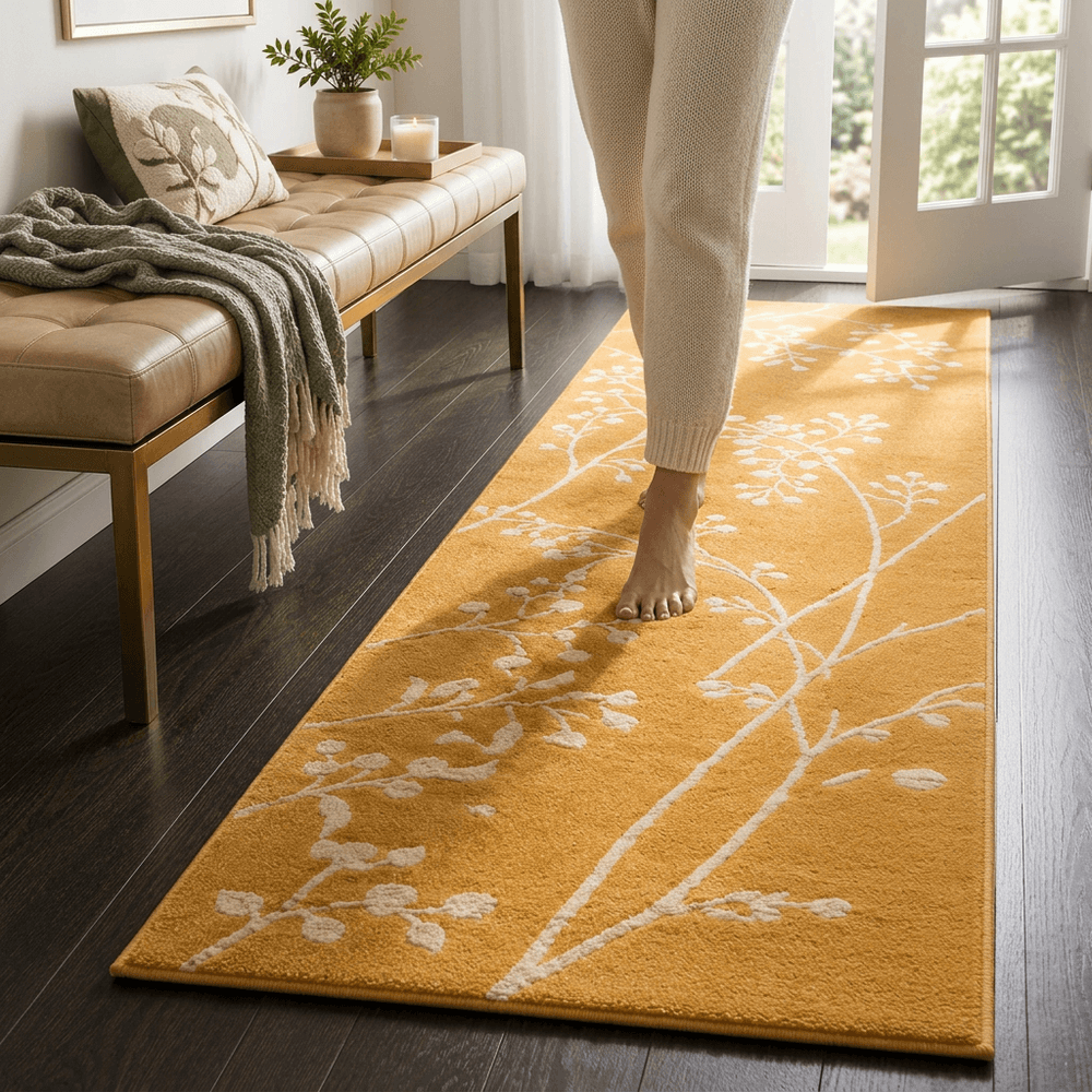 Tamago Hand Tufted Runner Carpet & Rug