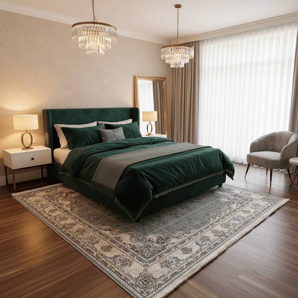 Zohal Iranian Carpet & Rug 4x6