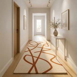 Hibachi Hand Tufted Runner Carpet & Rug