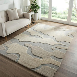 Subtle Hand Tufted Carpet & Rug