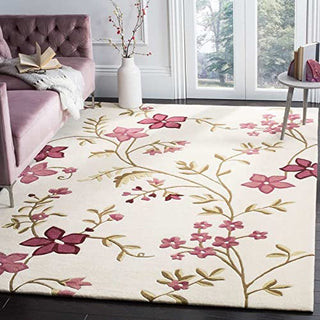 Fleurine Floral Hand Tufted Carpet & Rug