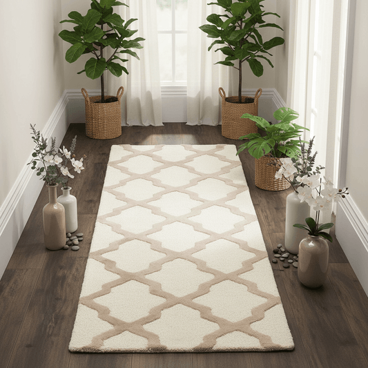 Oriya Hand Tufted Runner Carpet & Rug