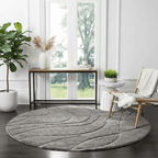 Haven Round Shaggy Carpet & Rug