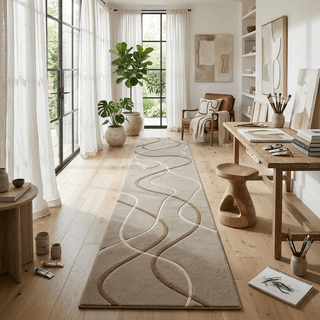 Daiki Hand Tufted Runner Carpet & Rug