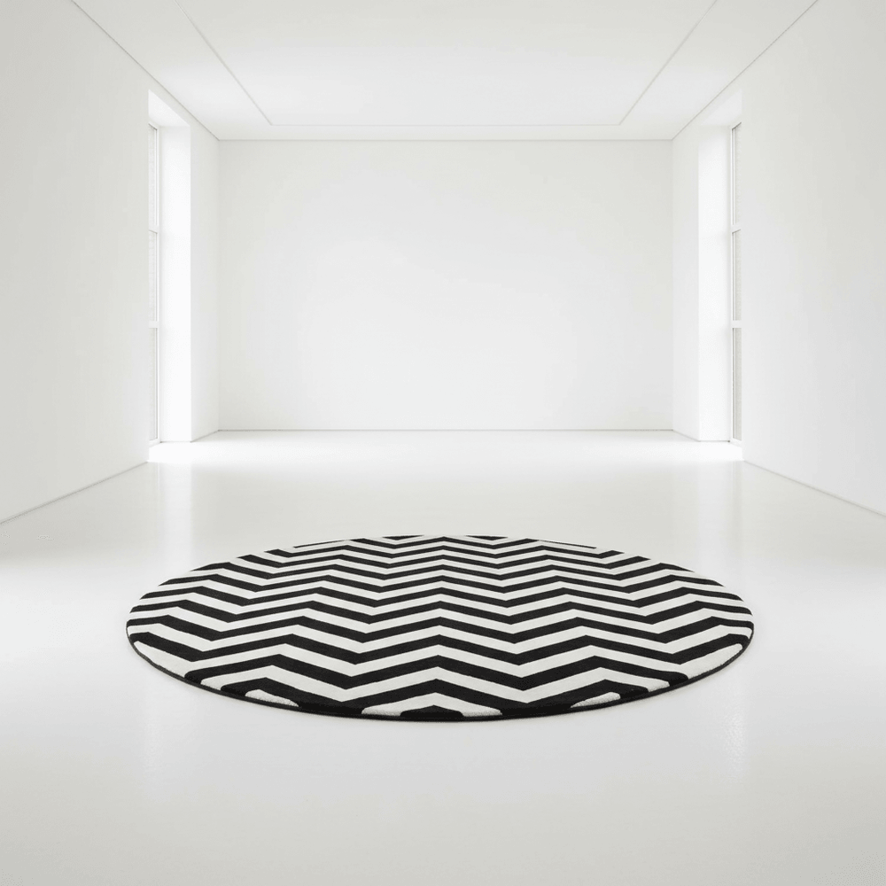 Snugella Round Hand Tufted Carpet & Rug