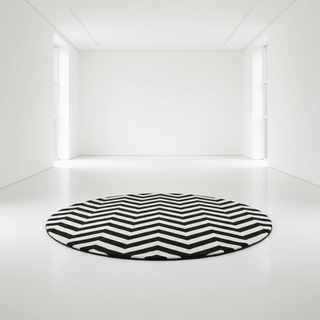 Snugella Round Hand Tufted Carpet & Rug