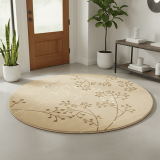 Cozyvela Round Hand Tufted Carpet & Rug