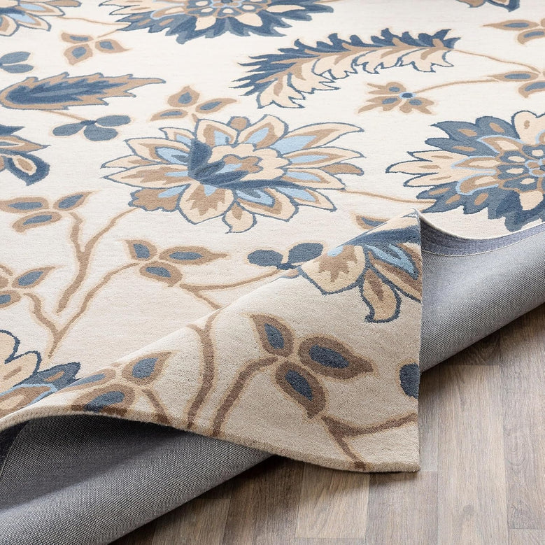 Spa Floral Hand Tufted Carpet & Rug