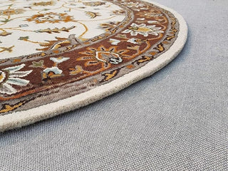Fluffova Round Hand Tufted Carpet & Rug