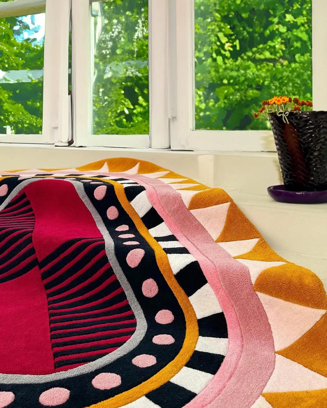 Glint Irregular Hand Tufted Carpet