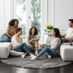 Haven Round Shaggy Carpet & Rug